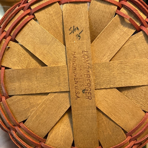 1985 Christmas edition cookie basket - Picture 5 of 5